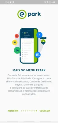 EMEL ePark. Agora mais simples android App screenshot 0