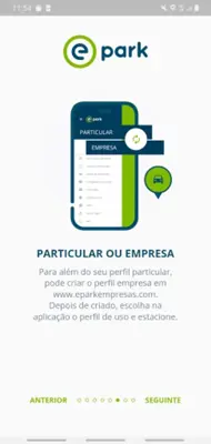 EMEL ePark. Agora mais simples android App screenshot 2